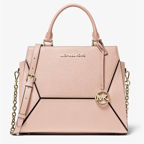 Michael Kors Prism Large Saffiano Leather Satchel - Picture 1 of 7